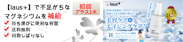 �����̃T�v���ylaus+�}�O�l�V�E���Z�k�t�z���T�C�g